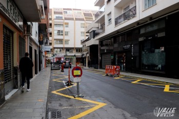 El Ayuntamiento de Elda cierra al tr&aacute;fico una parte de la calle Antonino Vera para impulsar el comercio local
