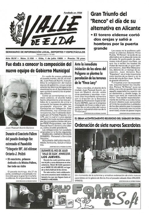 N&uacute;mero 2.158<span>1 de julio de 1999</span>