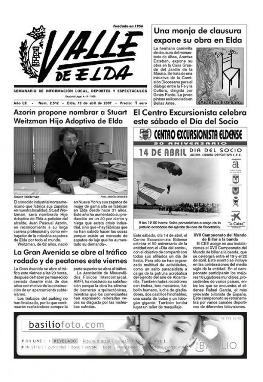 N&uacute;mero 2.512<span>13 de abril de 2007</span>
