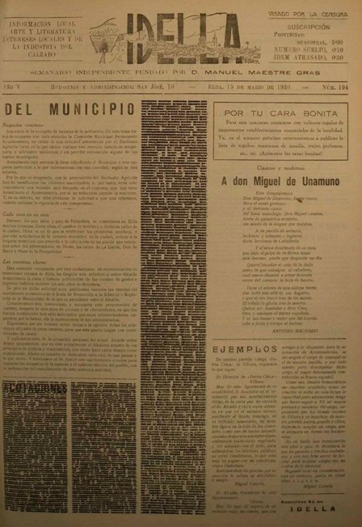 Idella n&ordm; 194<span>A&ntilde;o 1930</span>