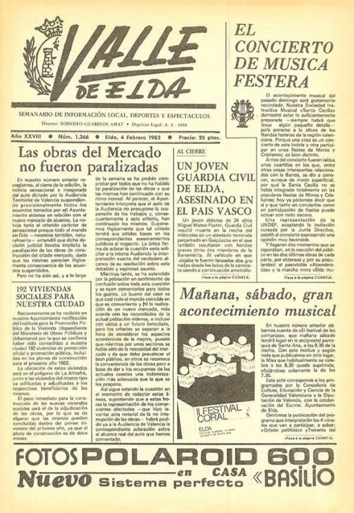 N&uacute;mero 1.366<span>4 de febrero de 1983</span>