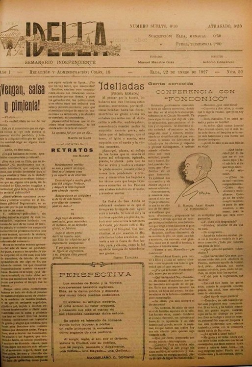 Idella n&ordm; 050<span>A&ntilde;o 1927</span>
