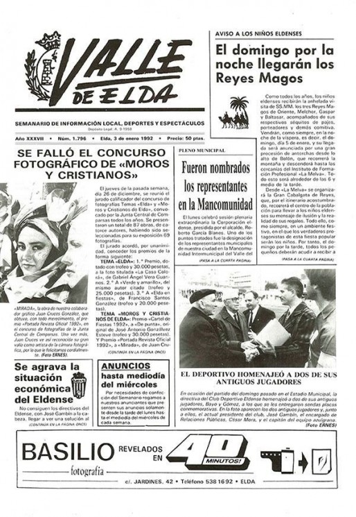N&uacute;mero 1.796<span>3 de enero de 1992</span>