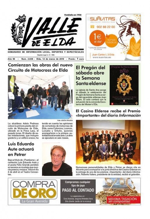 N&uacute;mero 2.638<span>12 de marzo de 2010</span>