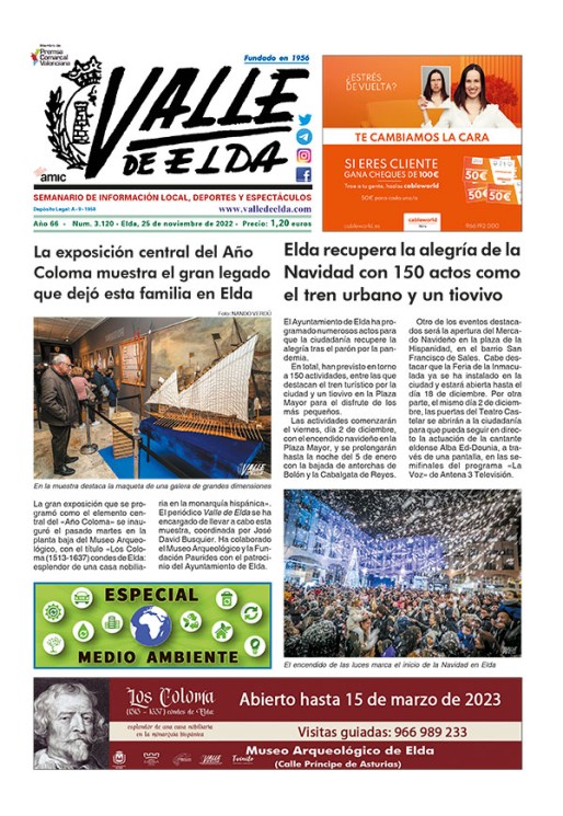 N&uacute;mero 3.120<span>25 de noviembre de 2022</span>
