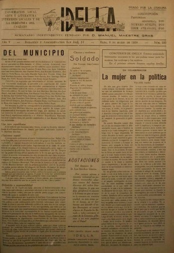 Idella n&ordm; 193 - A&ntilde;o 1930