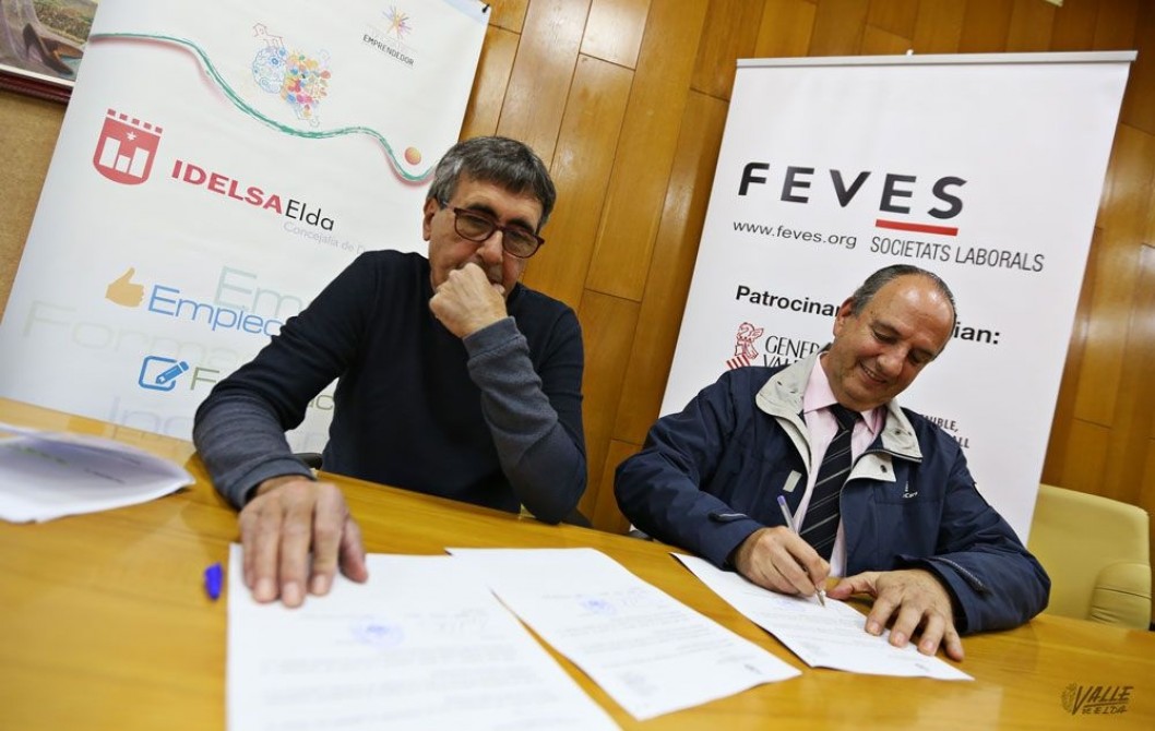 IDELSA firma un convenio con FEVES para fomentar el tejido empresarial eldense IDELSA firma un convenio con FEVES para fomentar el tejido empresarial eldense
