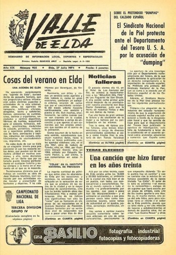 N&uacute;mero 0935 - 27 de julio de 1974