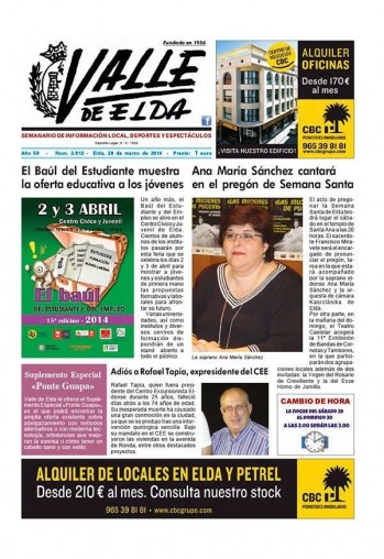 N&uacute;mero 2.812  - 28 de marzo de 2014