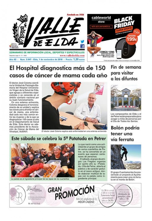 N&uacute;mero 3.047<span>1 de noviembre de 2019</span>