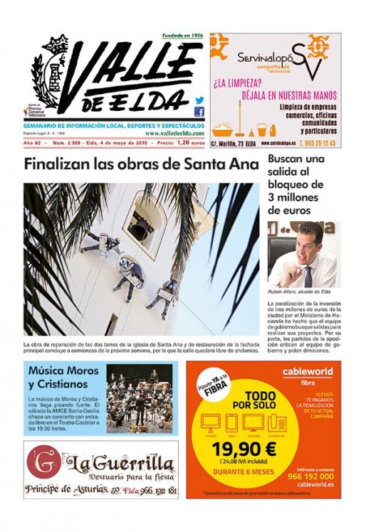 N&uacute;mero 2.988<span>4 de mayo de 2018</span>
