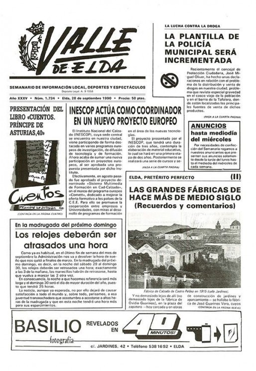 N&uacute;mero 1.734<span>28 de septiembre de 1990</span>