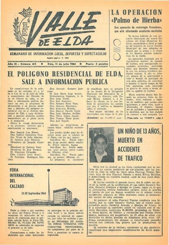 N&uacute;mero 0411 - 11 de julio de 1964