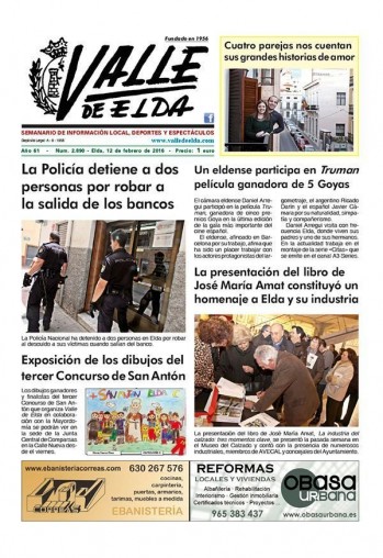 N&uacute;mero 2.890 - 12 de febrero de 2016