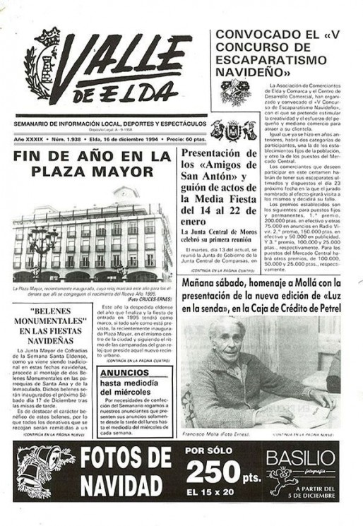 N&uacute;mero 1.938<span>16 de diciembre de 1994</span>