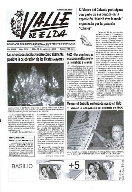 N&uacute;mero 2.350<span>12 de septiembre de 2003</span>
