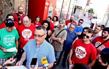 La PAH denuncia que la implantaci&oacute;n de la llamada "Ley mordaza" dificulta las negociaciones con los bancos