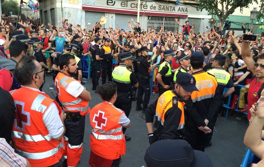 Unos 100 socorristas de Cruz Roja velarán por la ciudadanía durante los Moros y Cristianos de Elda Unos 100 socorristas de Cruz Roja velarán por la ciudadanía durante los Moros y Cristianos de Elda