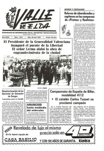 N&uacute;mero 1.572 - 30 de abril de 1987