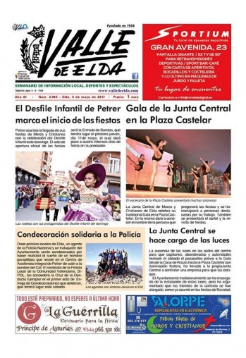 N&uacute;mero 2.945 - 5 de mayo de 2017