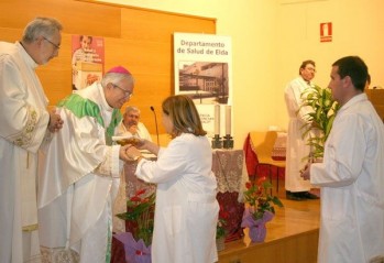El Hospital realiza una eucarist&iacute;a para celebrar la Jornada Mundial del Enfermo