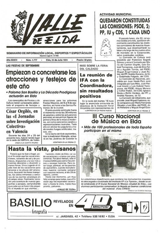 N&uacute;mero 1.777<span>25 de julio de 1991</span>
