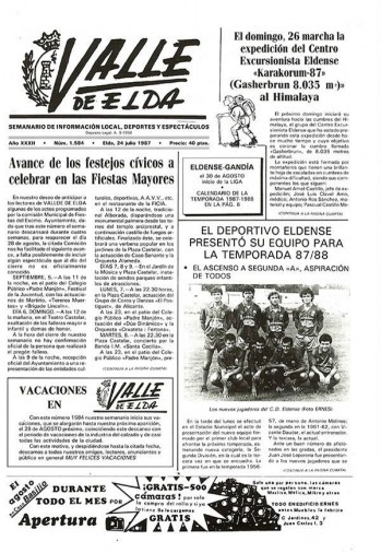 N&uacute;mero 1.584 - 24 de julio de 1987
