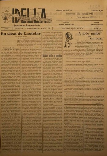 Idella n&ordm; 030 - A&ntilde;o 1926