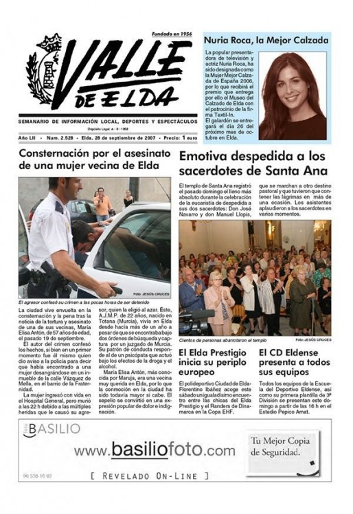 N&uacute;mero 2.528<span>28 de septiembre de 2007</span>