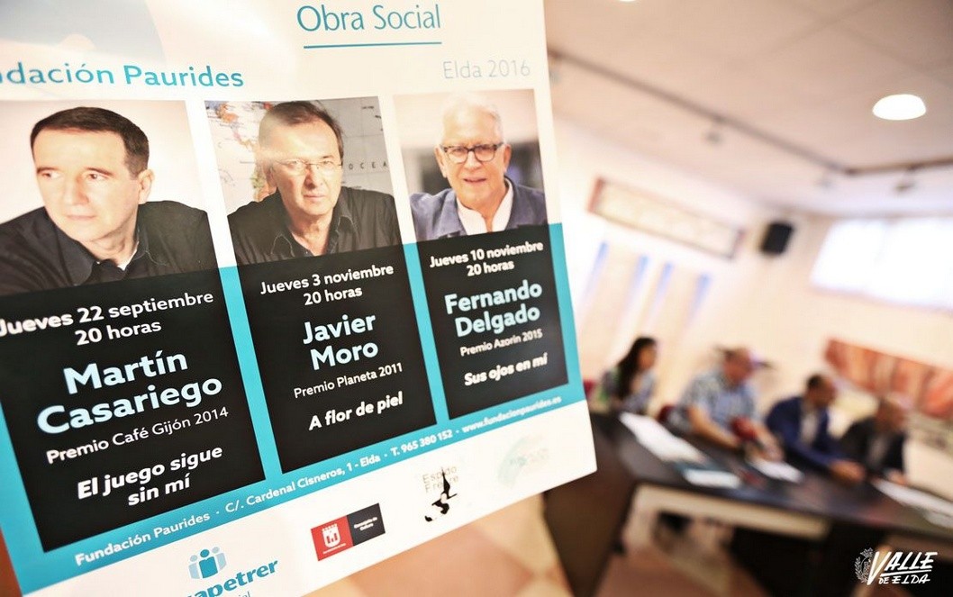 La Fundación Paurides cuenta con autores destacados en su tercer ciclo de conferencias La Fundación Paurides cuenta con autores destacados en su tercer ciclo de conferencias