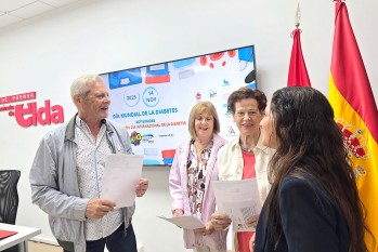 La marea azul por la diabetes volver&aacute; a recorrer Elda el 16 de noviembre