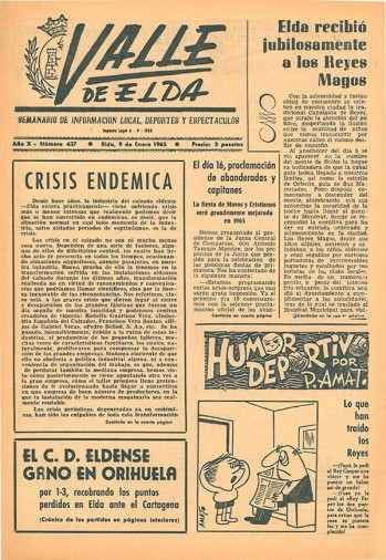 N&uacute;mero 0437 - 9 de enero de 1965