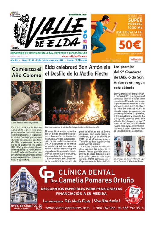 N&uacute;mero 3.101<span>14 de enero de 2022</span>
