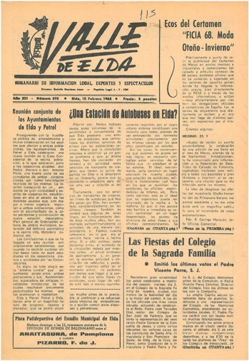 N&uacute;mero 0598 - 10 de febrero de 1968