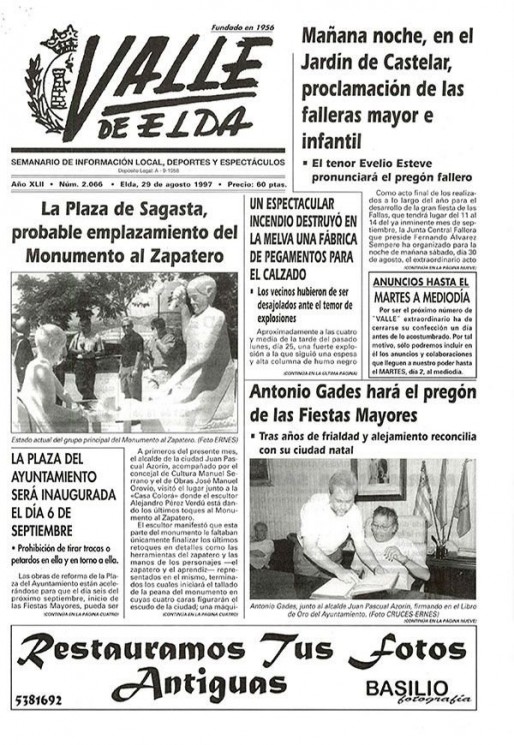 N&uacute;mero 2.066<span>29 de agosto de 1997</span>