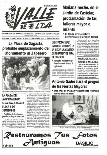 N&uacute;mero 2.066 - 29 de agosto de 1997