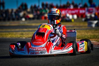 Primer podio del a&ntilde;o para Sandro P&eacute;rez