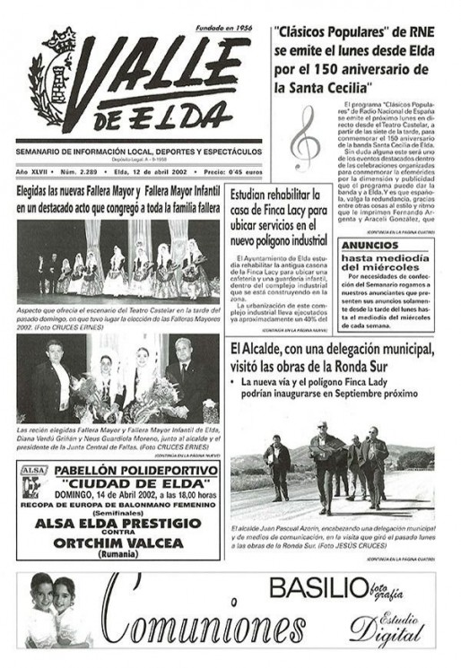 N&uacute;mero 2.289<span>12 de abril de 2002</span>