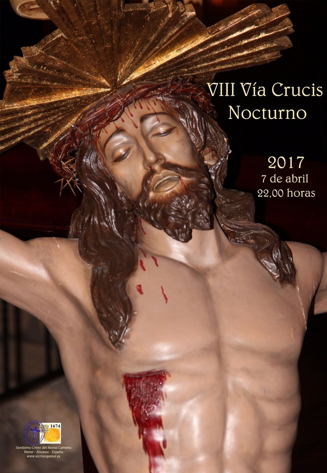 Petrer celebra su octavo Vía Crucis Nocturno esta noche Petrer celebra su octavo Vía Crucis Nocturno esta noche