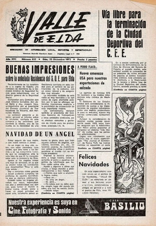 N&uacute;mero 0852<span>23 de diciembre de 1972</span>