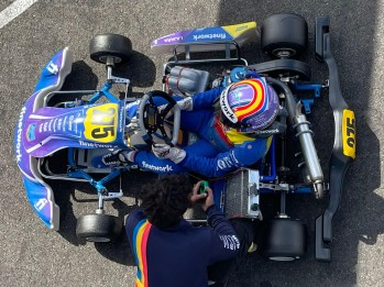 El joven piloto Sandro P&eacute;rez regresa de Suecia con muy buenas sensaciones