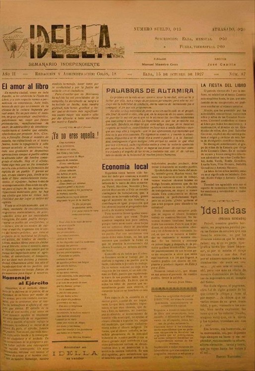 Idella n&ordm; 087<span>A&ntilde;o 1927</span>