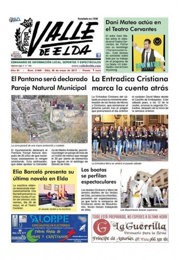 N&uacute;mero 2.948 - 26 de mayo de 2017