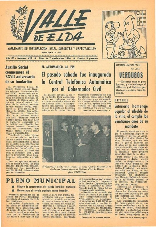 N&uacute;mero 0428<span>7 de noviembre de 1964</span>
