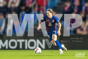 Joel Jorquera elegido como mejor jugador del partido ante el M&aacute;laga