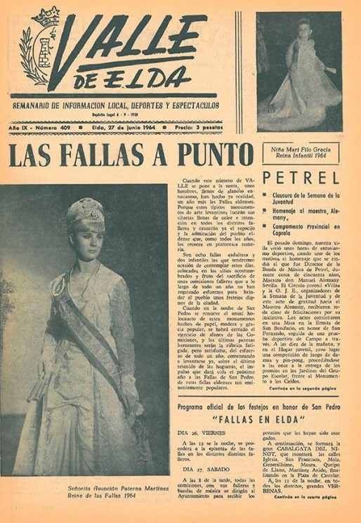 N&uacute;mero 0409<span>27 de junio de 1964</span>