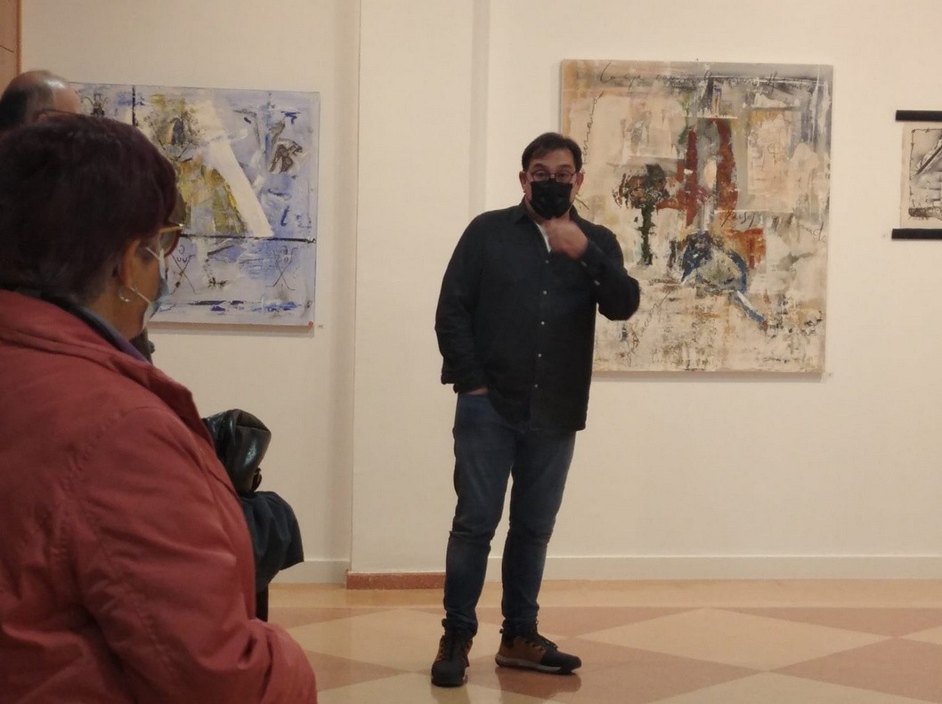 Juan Luz expone en la Fundación Paurides su visión del confinamiento Juan Luz expone en la Fundación Paurides su visión del confinamiento