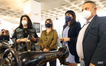 La vicepresidenta de la Diputaci&oacute;n se compromete a apoyar el Museo del Calzado
