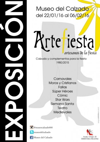 Artefiesta cierra en el Museo del Calzado con una exposici&oacute;n dedicada a su historia