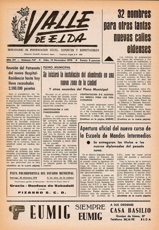 N&uacute;mero 0747<span>19 de diciembre de 1970</span>